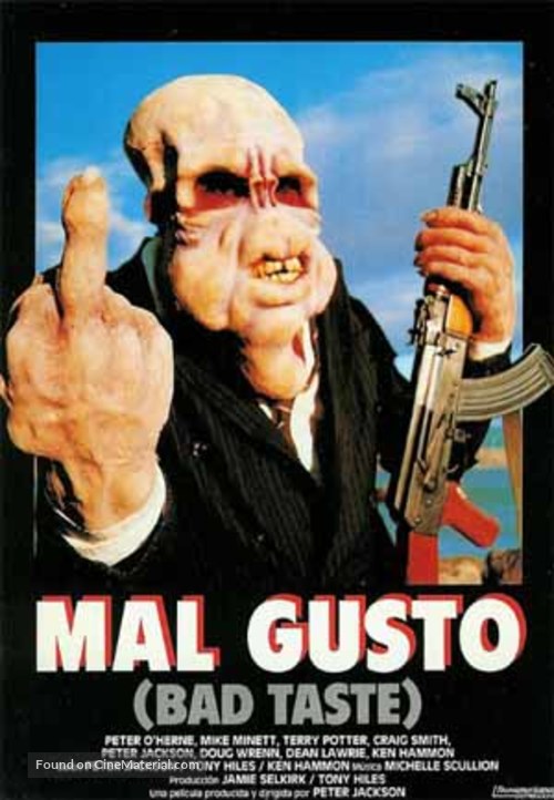 Bad Taste - Argentinian Movie Cover