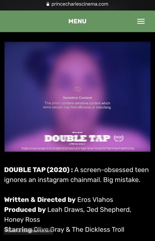 Double Tap - British Movie Poster