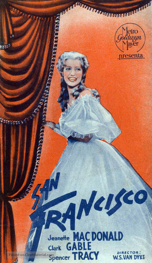 San Francisco - Spanish Movie Poster