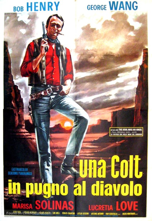 Una colt in pugno al diavolo - Italian Movie Poster