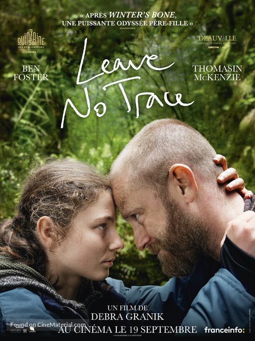 Leave No Trace - French Movie Poster