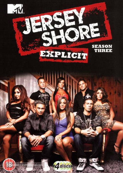 &quot;Jersey Shore&quot; - British DVD movie cover