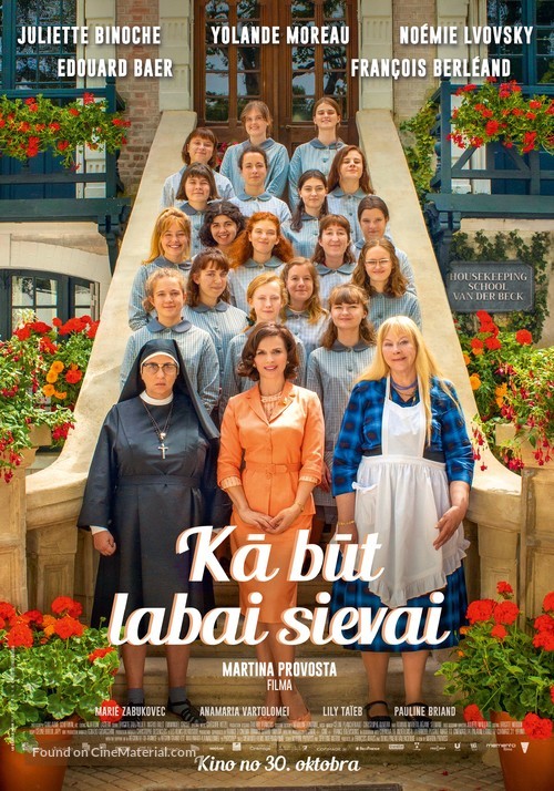 La bonne &eacute;pouse - Latvian Movie Poster