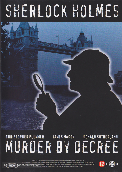 Murder by Decree - Belgian Movie Cover