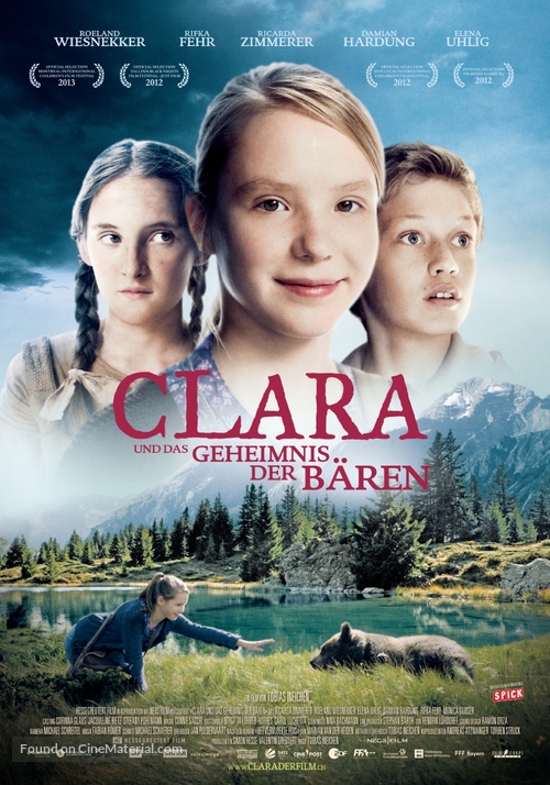 Clara und das Geheimnis der B&auml;ren - Swiss Movie Poster