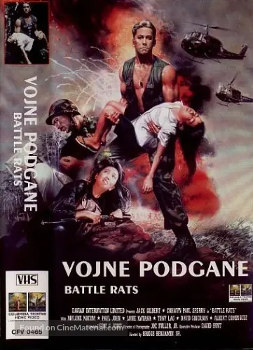 Battle Rats (1990) French movie cover