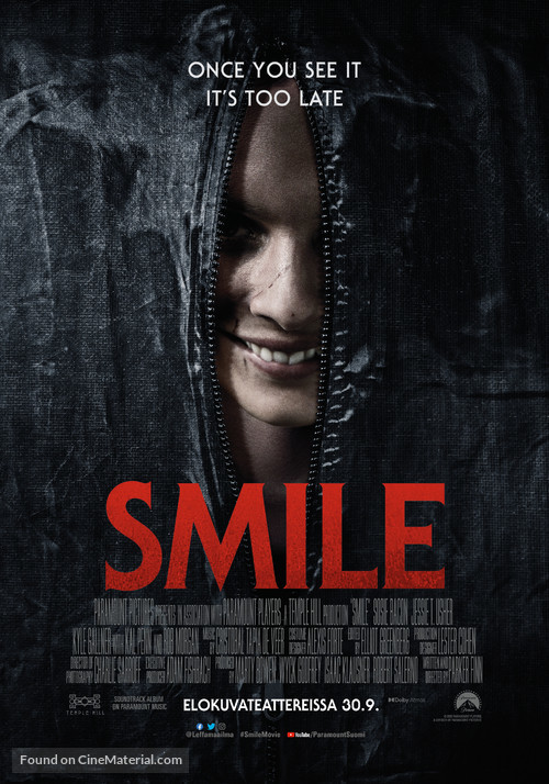 Smile - Finnish Movie Poster