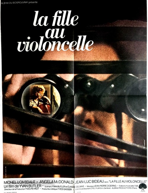 La fille au violoncelle - French Movie Poster