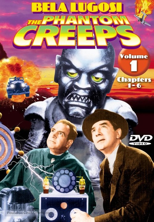 The Phantom Creeps - DVD movie cover