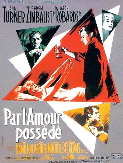 By Love Possessed - French Movie Poster