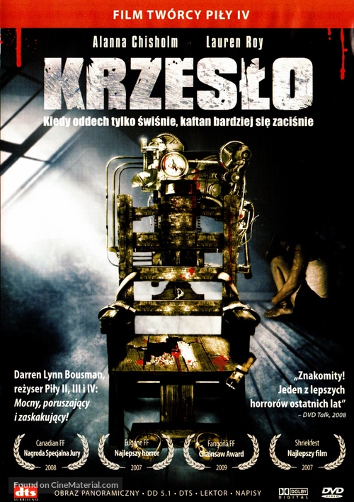 The Chair - Polish DVD movie cover