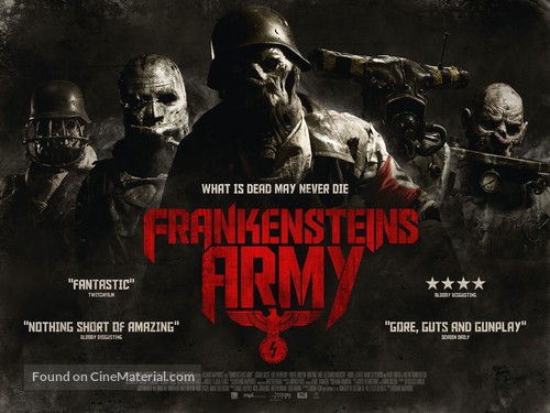 Frankenstein&#039;s Army - British Movie Poster