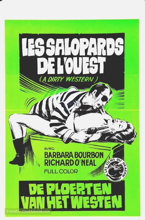 A Dirty Western - Belgian Movie Poster