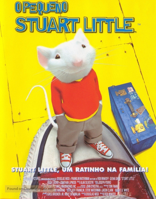 Stuart Little - Portuguese Movie Poster