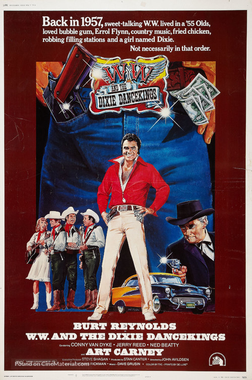 W.W. and the Dixie Dancekings - Movie Poster