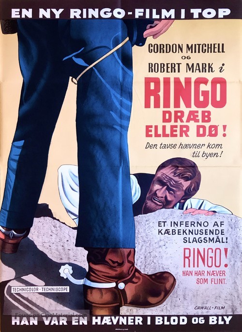 Uccidi o muori - Danish Movie Poster