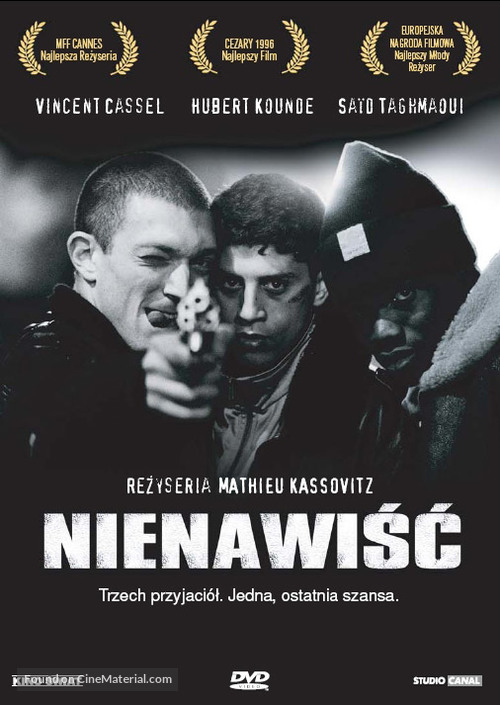 La haine - Polish Movie Cover