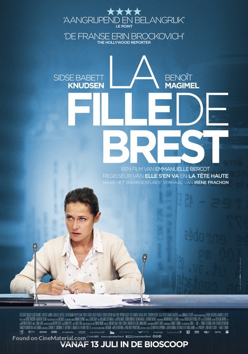 La fille de Brest - Dutch Movie Poster