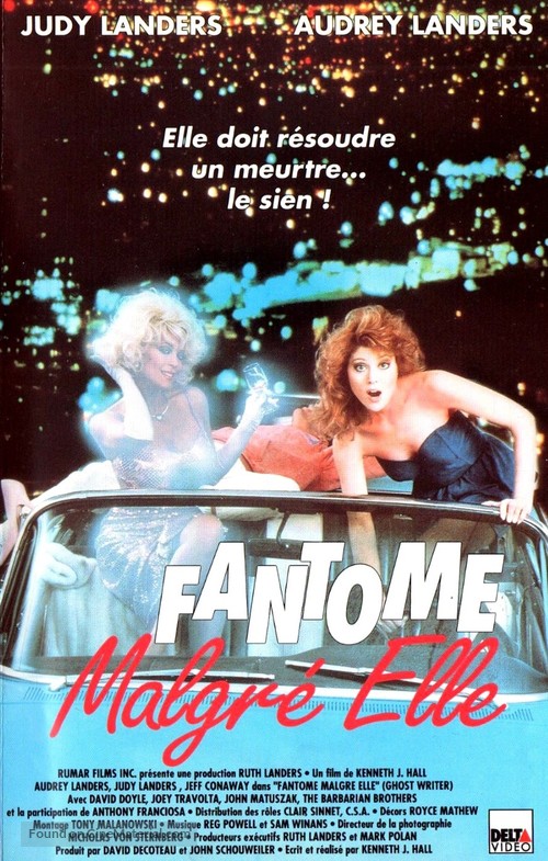 Ghost Writer - French VHS movie cover