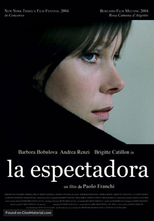 Spettatrice, La - Mexican Movie Poster
