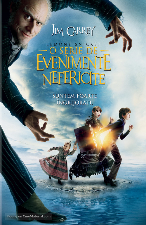 Lemony Snicket&#039;s A Series of Unfortunate Events - Romanian DVD movie cover