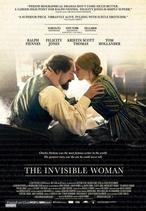 The Invisible Woman - Canadian Movie Poster