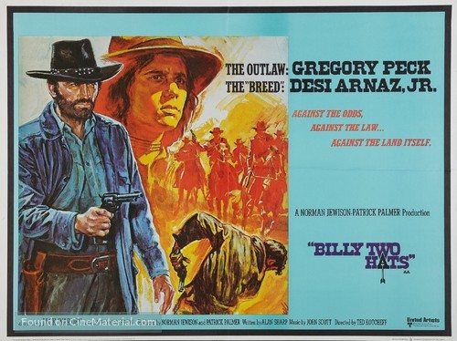 Billy Two Hats - British Movie Poster