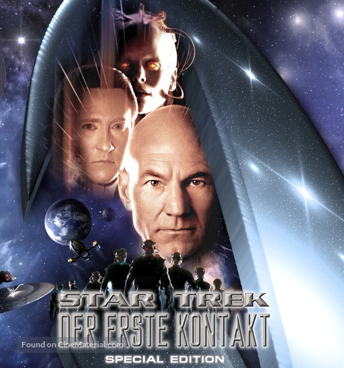 Star Trek: First Contact - German Movie Cover