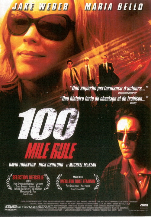 100 Mile Rule - French Movie Cover