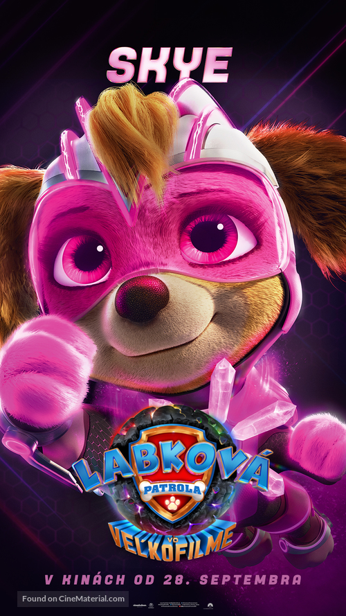 PAW Patrol: The Mighty Movie - Slovak Movie Poster