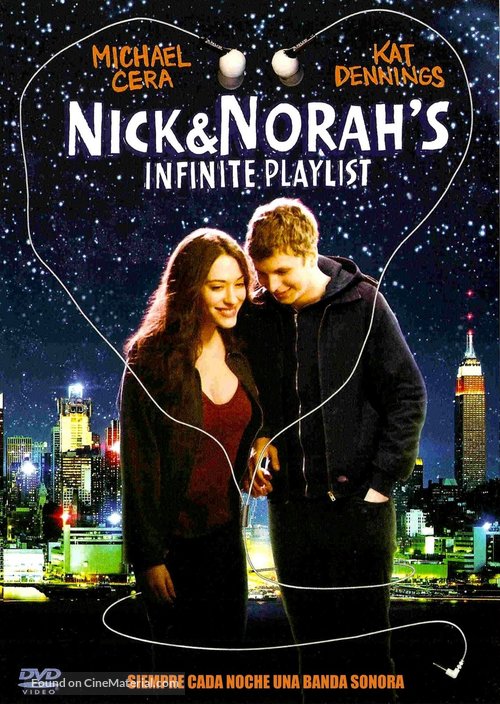 Nick and Norah&#039;s Infinite Playlist - Spanish Movie Cover