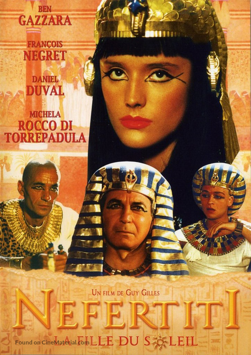 Nefertiti, figlia del sole - French DVD movie cover