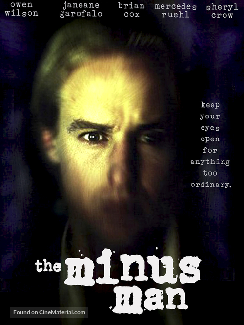 The Minus Man - Blu-Ray movie cover