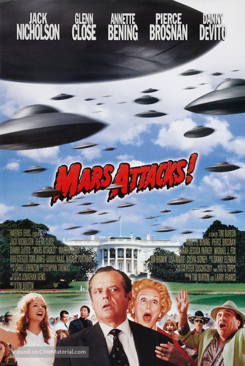 Mars Attacks! - Advance movie poster
