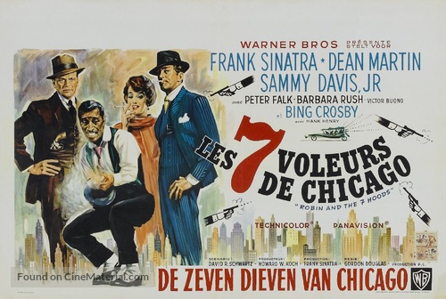 Robin and the 7 Hoods - Belgian Movie Poster
