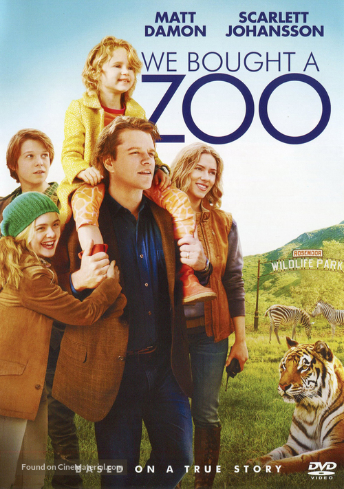 We Bought a Zoo - Thai DVD movie cover