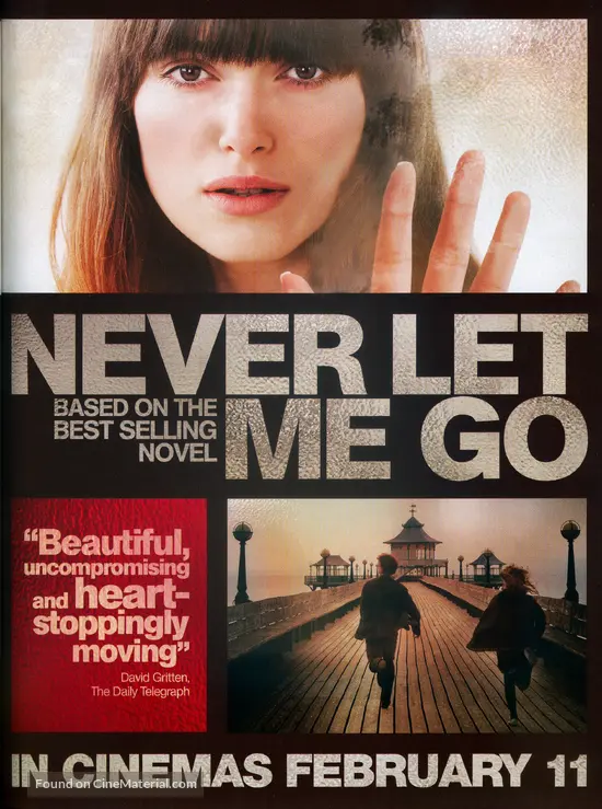 Never Let Me Go 2010 British Movie Poster