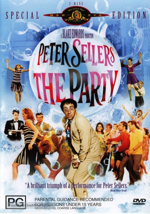 The Party - Australian DVD movie cover