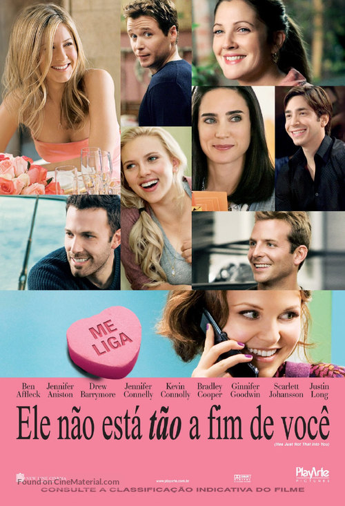 He&#039;s Just Not That Into You - Brazilian Movie Poster