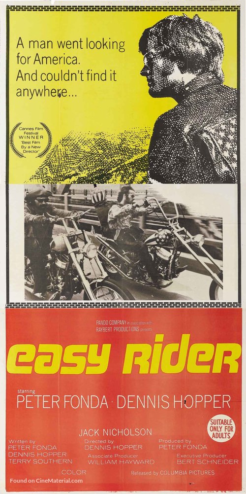 Easy Rider - Australian Movie Poster