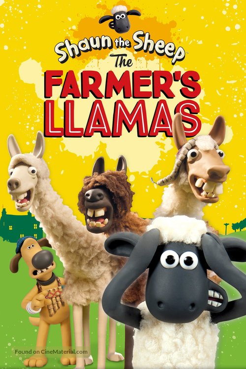 Shaun the Sheep: The Farmer&#039;s Llamas - British Movie Cover