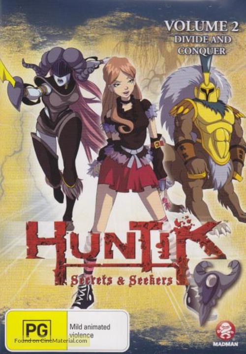 &quot;Huntik: Secrets and Seekers&quot; - Australian DVD movie cover