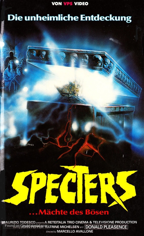 Spettri - German VHS movie cover