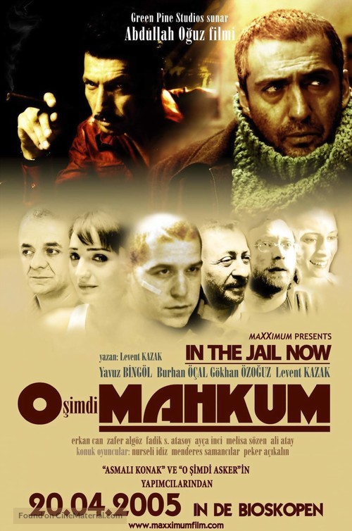 O simdi mahkum - Turkish Movie Poster