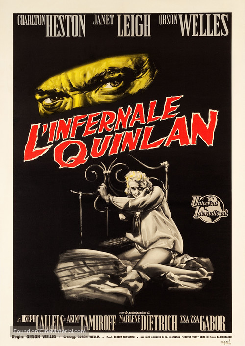 Touch of Evil - Italian Movie Poster