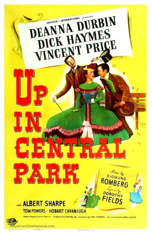 Up in Central Park - Movie Poster