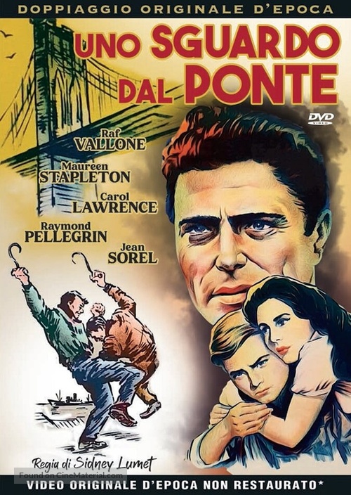 Vu du pont - Italian DVD movie cover