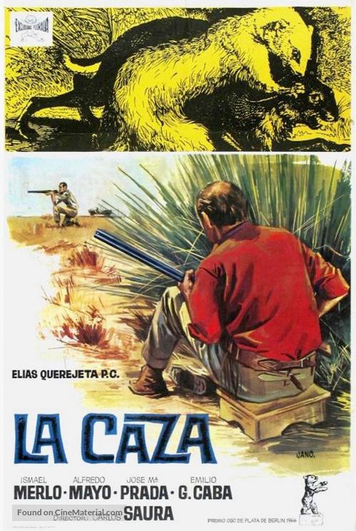 La caza - Spanish Movie Poster