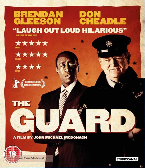 The Guard - British Blu-Ray movie cover
