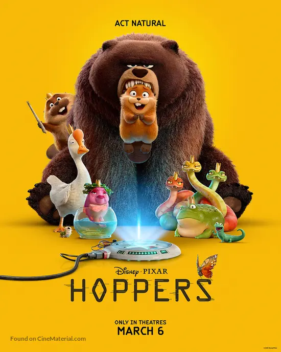 Hoppers 2026 Movie Poster